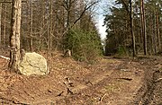 Steine an den Fünf-Wege-Kreuzungen des Kleinen und des Großen Sterns