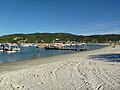 Hafen und Strand Praia dos Anjos