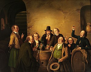 Die Weinprobe (Johann Peter Hasenclever)