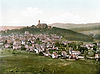 Königstein im Taunus mit Burgberg und Burgruine Königstein (ca. 1890–1900)