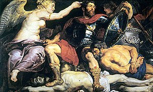 Die Krönung des Tugendhelden (Triumph des Siegers) (Peter Paul Rubens)