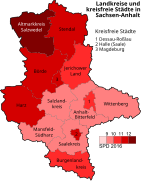 Saxony-Anhalt SPD results in 2016