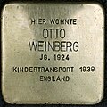 Stolperstein für Otto Weinberg (Aachener Straße 399)