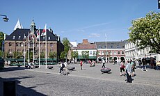 Stortorget mit dem Rathaus rechter Hand