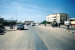 Het kuststadje Boujdour in het noordwesten van de Westelijke Sahara.