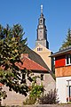 Kirche mit Ausstattung, Kirchhof sowie Einfassungsmauer des Kirchhofes und Grabmal Christiane Wilhelmine Winklers auf dem Kirchhof