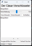 Der Cäsar-Verschlüsseler (v1.1)