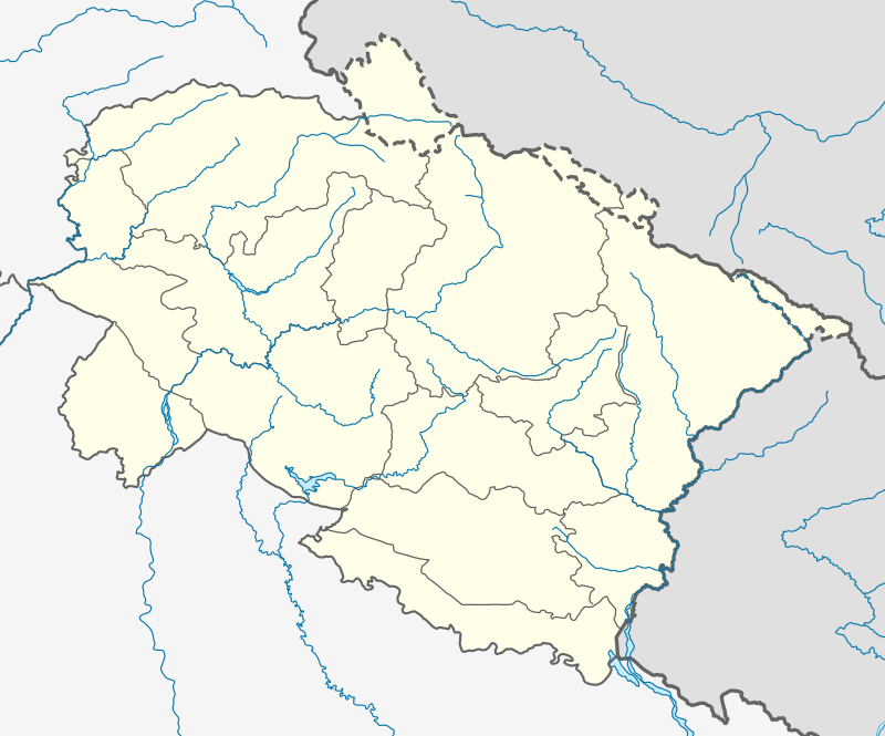 Srinagar, Uttarakhand is located in Uttarakhand