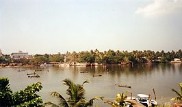 De Backwaters bij de stad