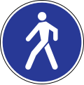 Pedestrian path