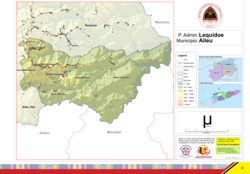 Official map of the Administrative post