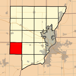 Location in Peoria County