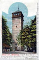Der Melibokusturm auf einer Postkarte von 1905
