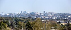 Skyline von Sandton