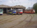 Tatra T3 villamosok Kassán