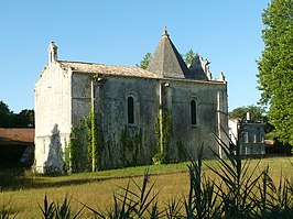 Kapel bij het kasteel van Tenaille, Saint-Sigismond-de-Clermont