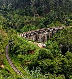 Nine arch bridge