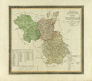 Departement der Fulda 1809