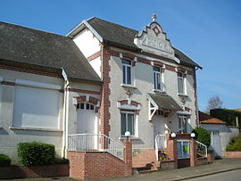 The town hall of Boisleux-au-Mont