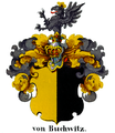 Wappen derer von Buchwitz aus Familienbesitz, 1860