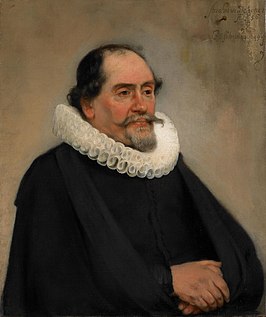 Portret van Abraham de Potter