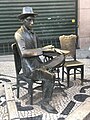 Image 25Statue of Fernando Pessoa by Lagoa Henriques, next to the A Brasileira café, in Chiado, Lisbon. (from Coffeehouse)