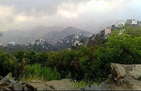 Mountains in Jizan province