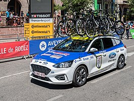 Teamwagen in 2022