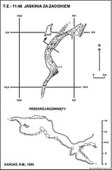 Plan jaskini