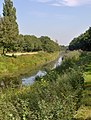 Der Nordhorn-Almelo-Kanal nahe Albergen in Twente