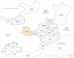 Bärschwil – Mappa