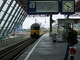 A train arrives at Lelystad Centrum