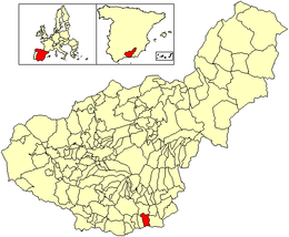 Sorvilán – Mappa