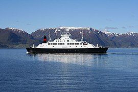 MF «Svanøy» som SLS ferge på Sognefjorden, 2008