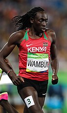 Gewinnerin der Bronzemedaille: Margaret Wambui