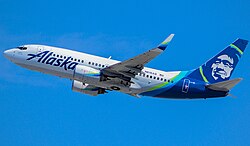 Boeing 737-700 der Alaska Airlines
