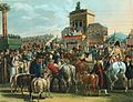 Volksfest in Cannstatt, 1824