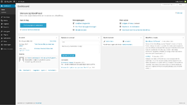 Het WordPress Dashboard van versie 3.8