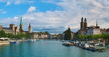 Die Limmat in Zürich