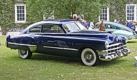 Cadillac Series 61 Fastback Modelljahr 1949, mit später als Hofmeister-Knick bezeichneter C-Säule