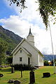 Eikesdal kirke Foto: C. Hill, 2012