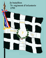 Fahne des 2. Bataillons 1793–1804