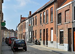 Balsemboomstraat, gezien vanaf de Konfijtstraat naar de Langestraat