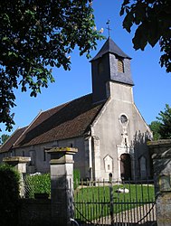 The church in Saint-Ouen-du-Mesnil-Oger