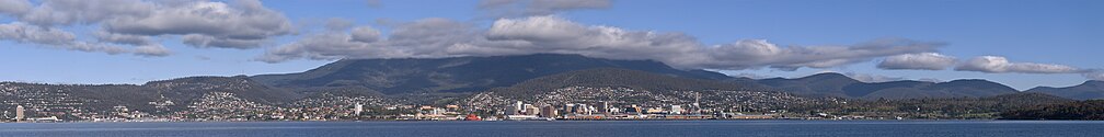 Cumulus clouds panorama