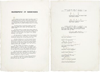 Japanese Instrument of Surrender