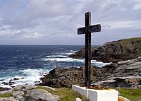 Iron cross, Malin Head, Co. Donegal