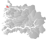 Sør-Vågsøy within Sogn og Fjordane