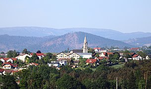 Ortsansicht von Freinberg Richtung Nordosten