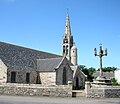 Église Saint Gorgon, Kirche und Kalvarienberg in Plovan